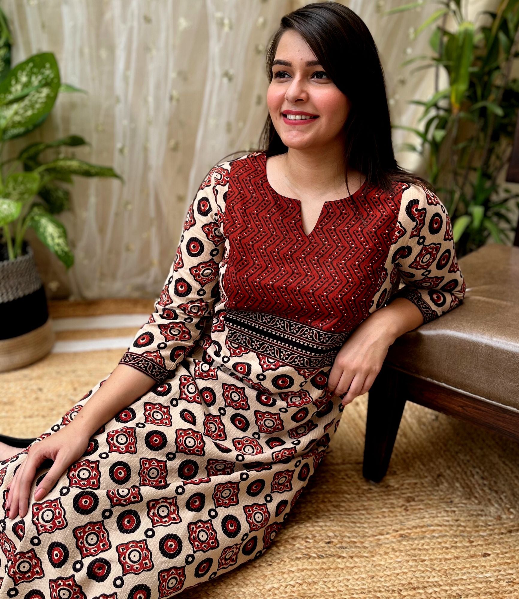 Shop Black Kurti Neck Designs for Women Online from India's Luxury Designers  2024
